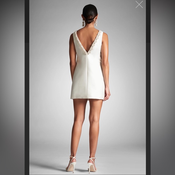 Sachin and Babi - SYLVIE DRESS - OFF WHITE - Picture 5 of 5